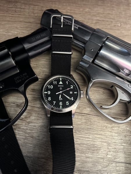 MWC MKIII (100m) 1950's / 60's Pattern Automatic Military Watch in Stainless Steel with Sapphire Crystal