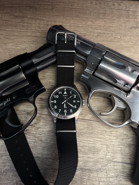 MWC MKIII (100m) 1950's / 60's Pattern Automatic Military Watch in Stainless Steel with Sapphire Crystal