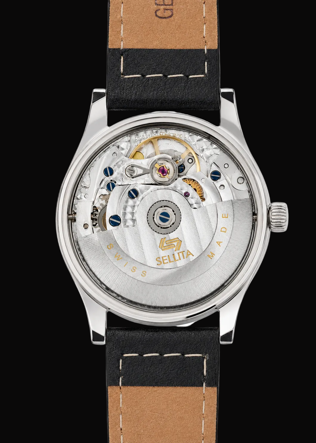 Aeschbach WW2 Pattern Germany Luftwaffe / Reichsluftfahrtministerium (RLM) Pilots Watch with Sapphire Box Crystal and 21 Jewel Automatic Mechanical Movement