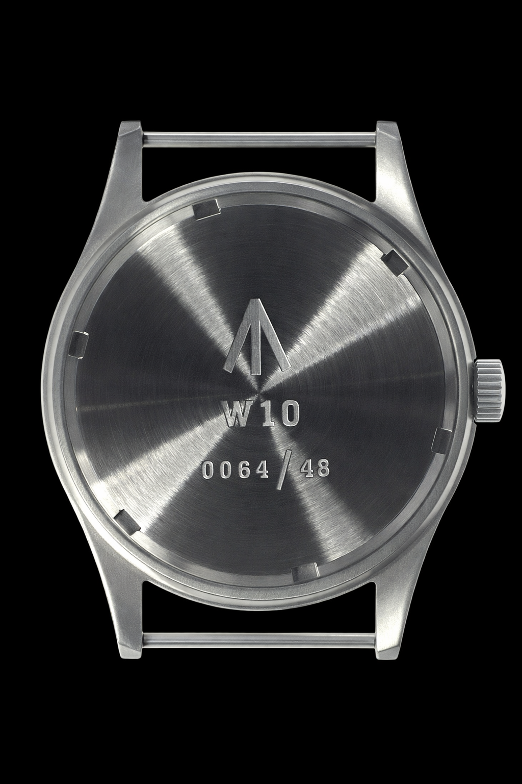 W10 1960s Pattern Military Watch with Plexiglass Crystal and Handwound Mechanical Movement