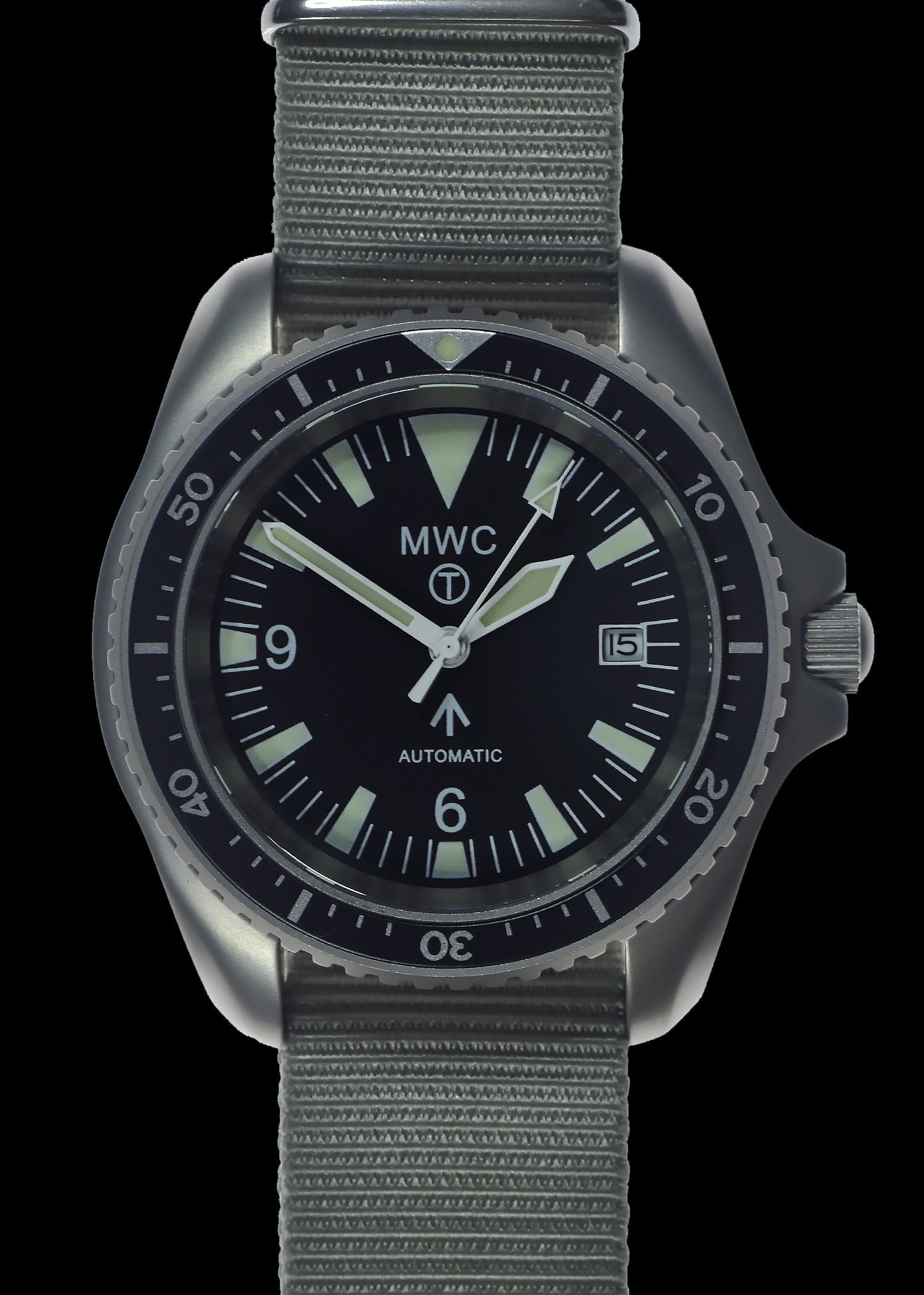 MWC 1999-2001 Pattern Automatic Military Divers Watch with Sapphire Cr