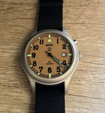 MWC G10EL General Service Watch with Sand Coloured Electroluminescent (EL) Backlit Dial