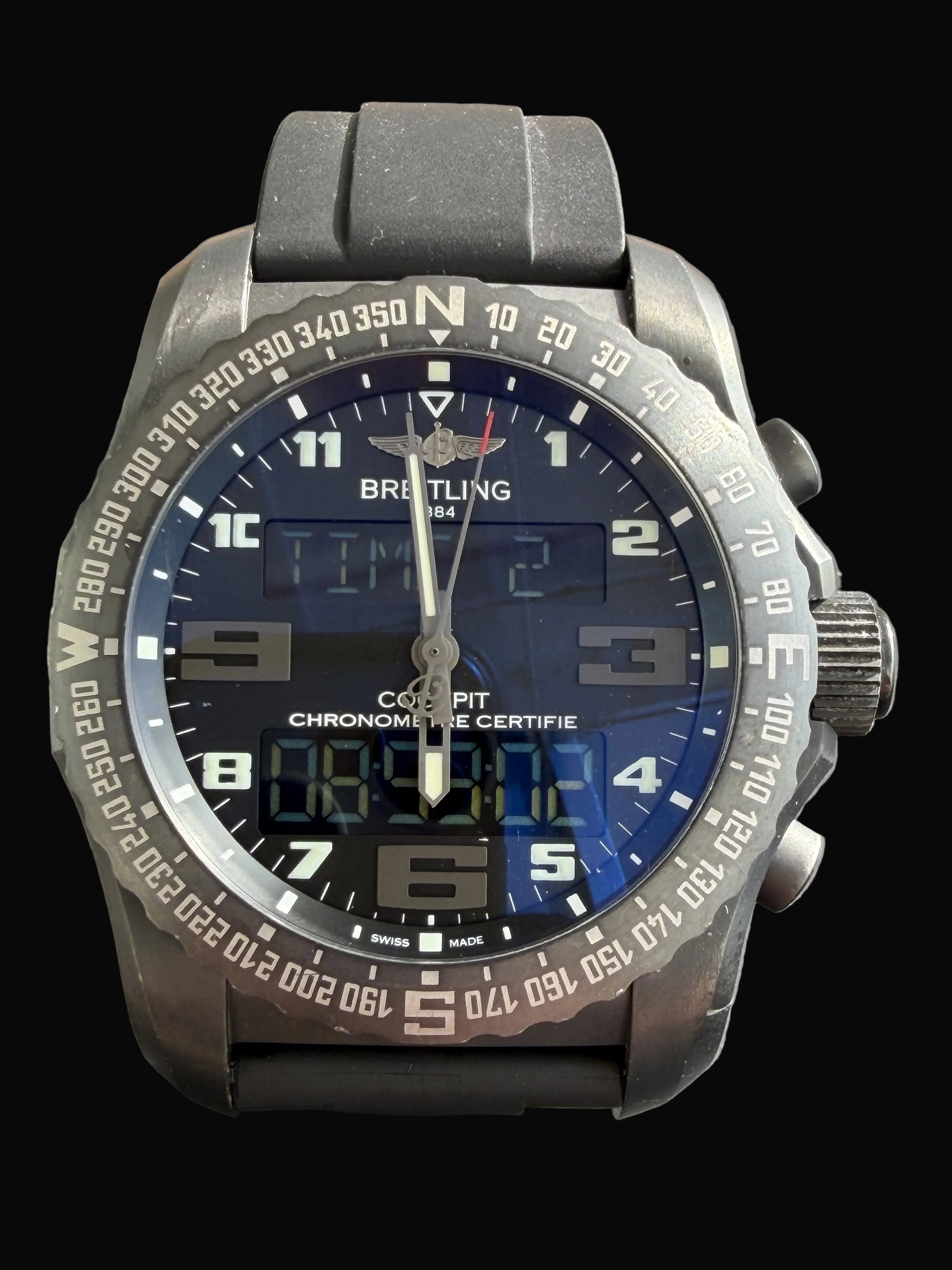 Breitling Cockpit B50 Pilots Watch - Excellent Condition (Serial No: 1807244)