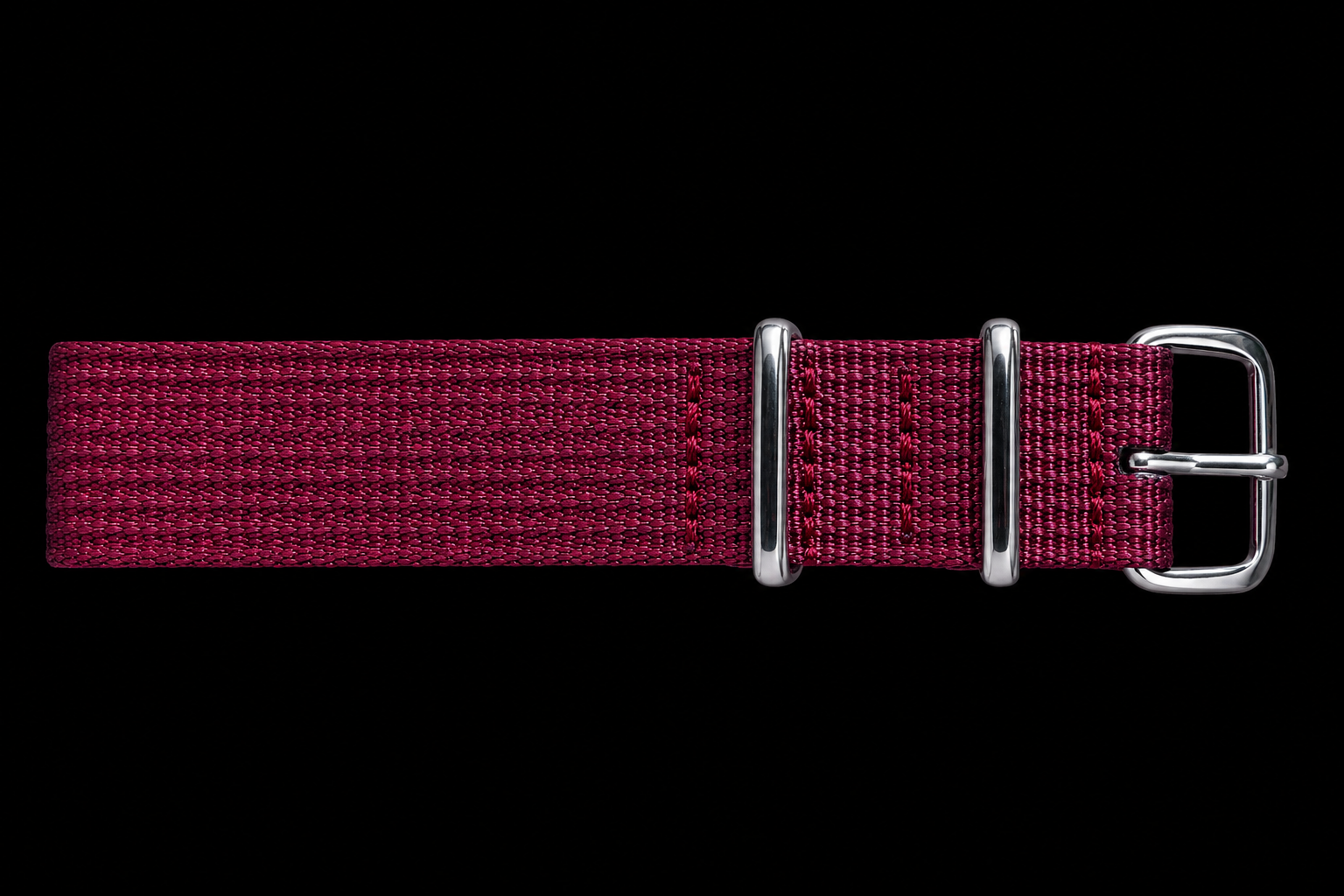 18mm Maroon Paratrooper NATO Military Watch Strap