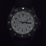 MWC P656 2025 Model Stainless Steel Tactical Series Watch with GTLS Tritium, Sapphire Crystal and Ten Year Battery Life