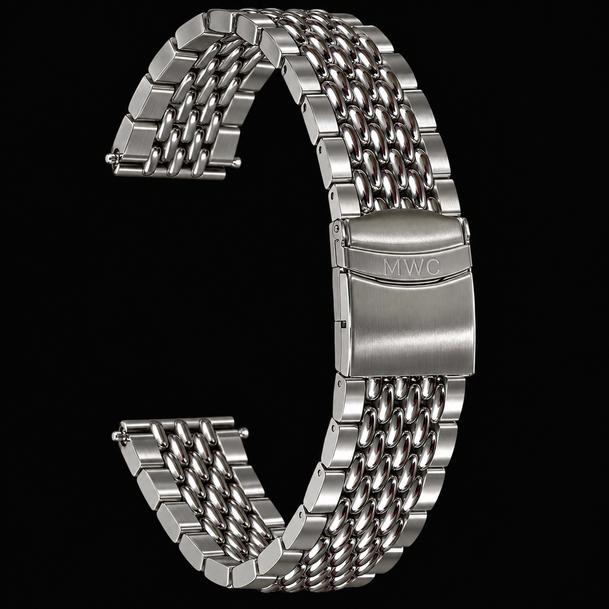 Stainless Steel 20mm Bracelet to fit MWC 300m GMT Watch Models (With Model Code Starting SM/SUB)