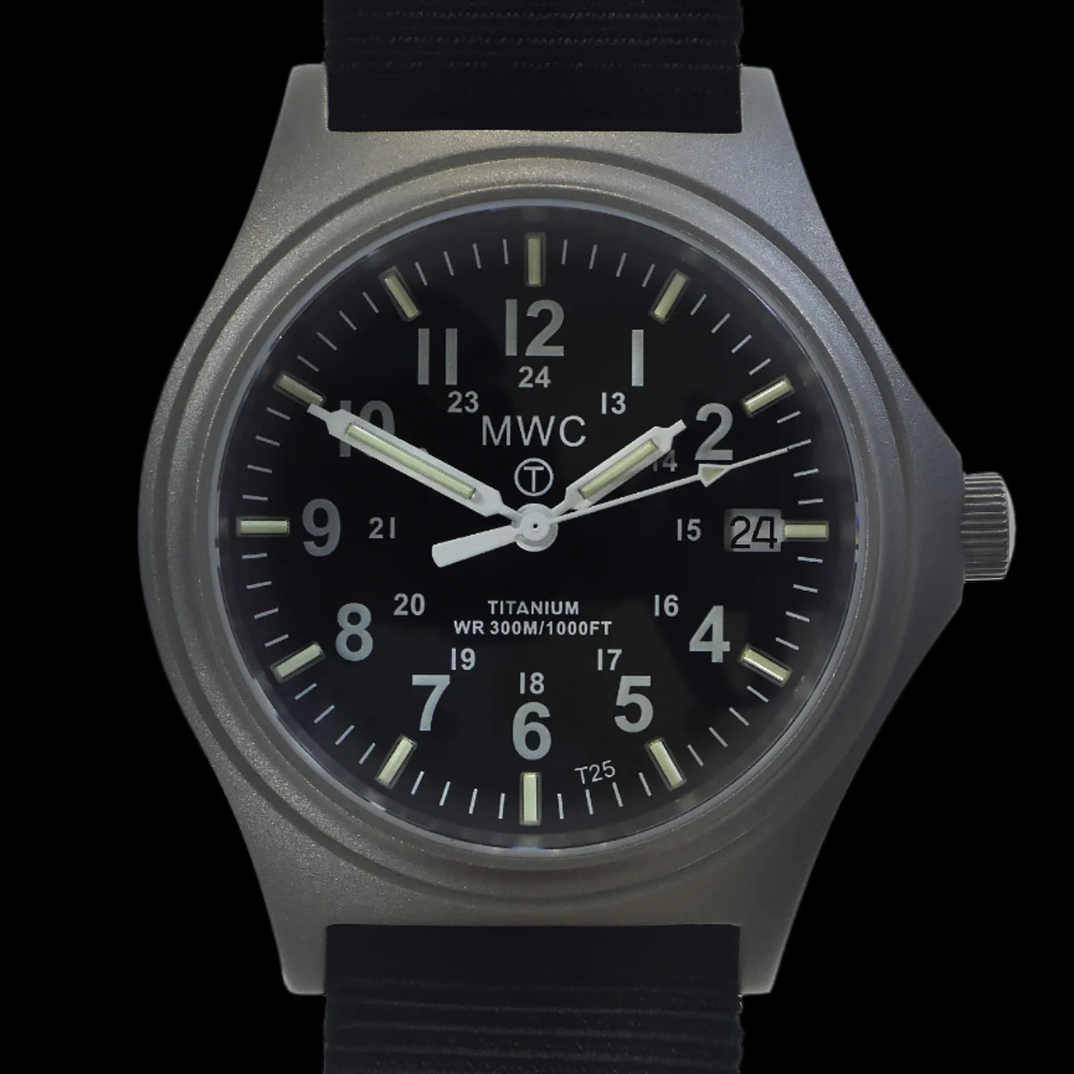 Titanium G10 Military Watch with 300m Water Resistance, Sapphire Cryst