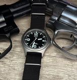 MWC Combat Elite Titanium Military Watch, 300m Water Resistant, 10 Year Battery Life, Luminova and Sapphire Crystal