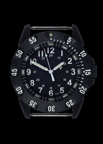 MWC P656 Titanium Tactical Series Watch with GTLS Tritium with Ten Year Battery Life (Non Date Version) - Ex Display Watch Reduced to Half Price